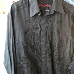 Men’s long sleeve button down